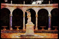 Paris visit 223097 Statuary In The Bosquets Du Midi Colonnade,Versailles A4 Limited Edition Watercolour Print