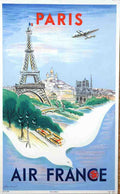 ParisAF Vintage Advert A4 Photo Print