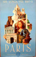 ParisMadonna Advert A4 Photo Print