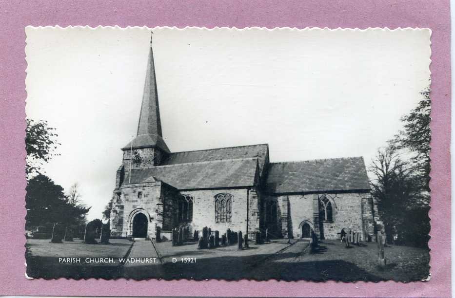 Parish Church Wadhurst Sussex Vintage A4 Photo Print