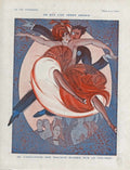 Parisian Cabaret Fox La Vie Parisienne Vintage Retro Advert