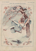 Parisian Cherry Swing La Vie Parisienne Vintage Retro Advert