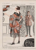 Parisian Scene Lessons La Vie Parisienne Vintage Retro Advert