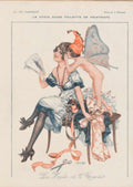 Parisian Woman Fairy La Vie Parisienne Vintage Retro Advert