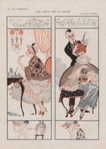 Parisienne Arts Painting La Vie Parisienne Vintage Retro Advert