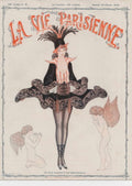 Parisienne Cabaret 1917 La Vie Parisienne Vintage Retro Advert