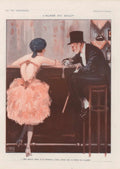 Parisienne Cabaret Scene 1 La Vie Parisienne Vintage Retro Advert