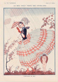 Parisienne Cherries Parisian La Vie Parisienne Vintage Retro Advert