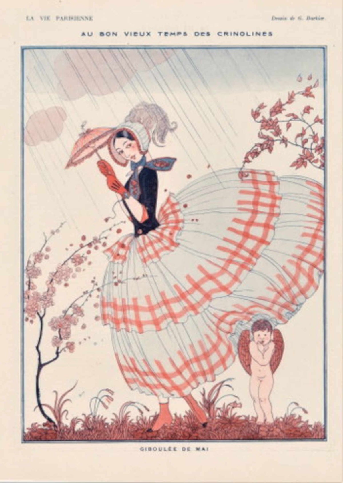 Parisienne Cherries Parisian La Vie Parisienne Vintage Retro Advert