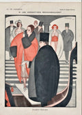 Parisienne Fashion Venice World War 2 ii 1 Vintage Retro Advert