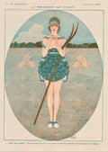 Parisienne Fields Life La Vie Parisienne Vintage Retro Advert