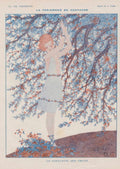 Parisienne Fruit Picking La Vie Parisienne Vintage Retro Advert