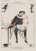 Parisienne Romance Soldiers La Vie Parisienne Vintage Retro Advert