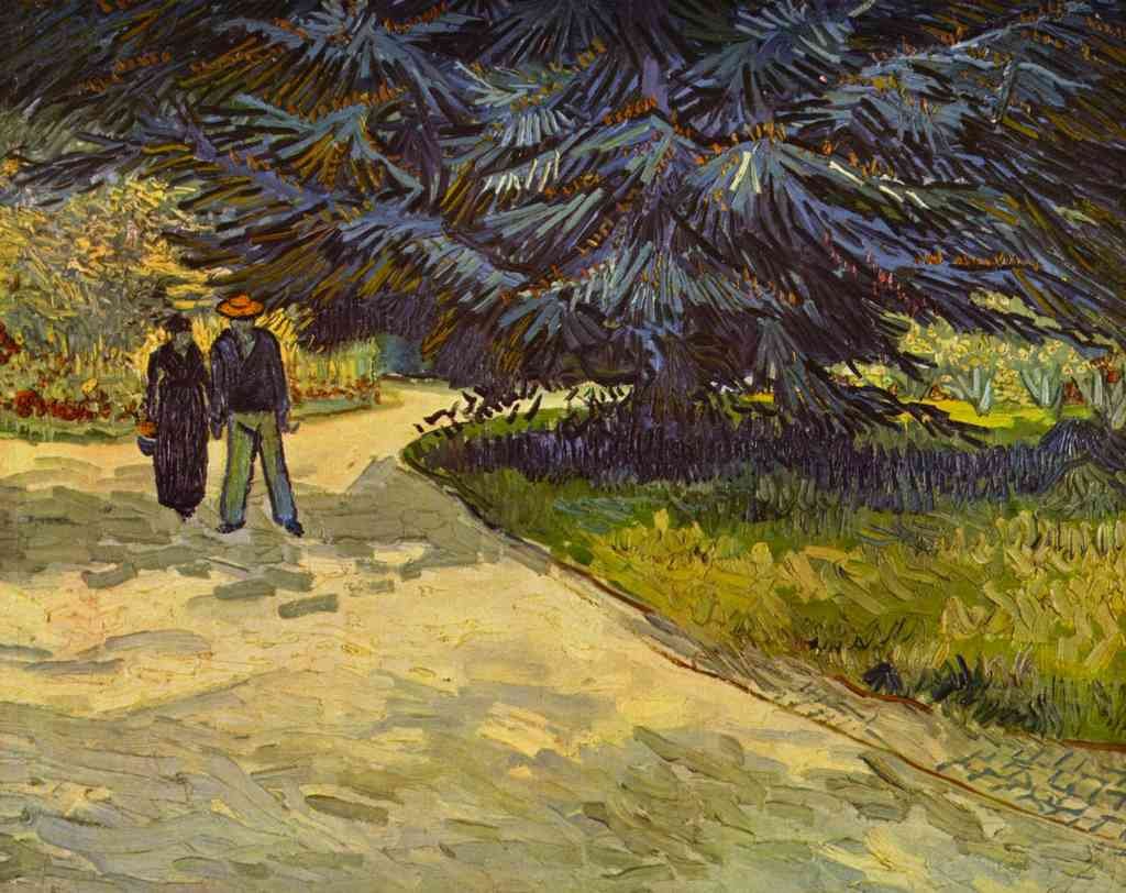 Park Arles Van Gogh A4 Photo Print