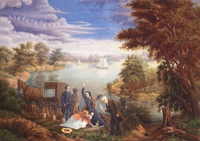 Park Linton American 1826 19061 Art A4 Photo Print