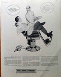 Parke Davies Barber barber advert A4 Photo Print