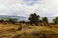 Parker Henry H Harvesting By The Sea A4 Photo Print