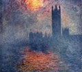 Parliament In London Monet A4 Photo Print