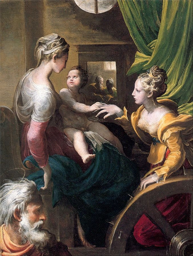 Parmigianino Italian 1503 15403 Art A4 Photo Print