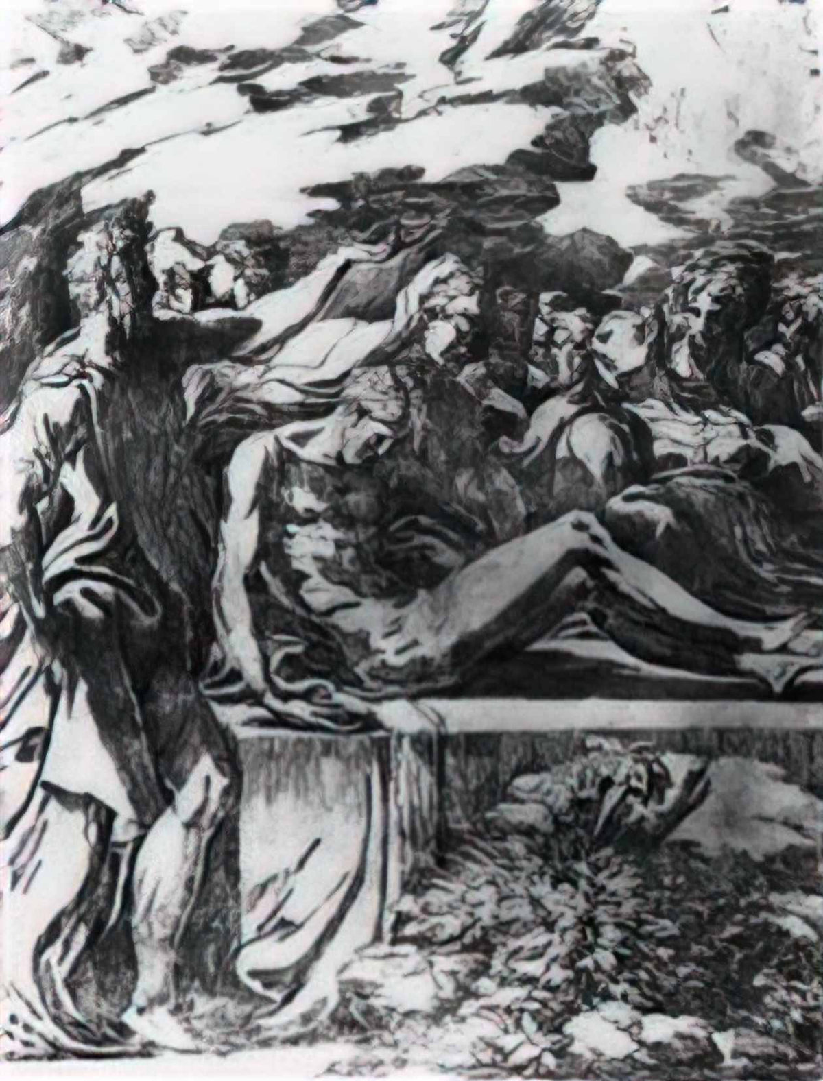 Parmigianino deposition Art A4 Photo Print