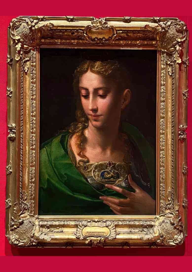 Parmigianino pallas athene USE A4 Photo Print
