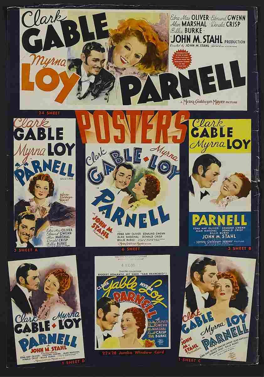 Parnell 02  film star poster A4 Photo Print