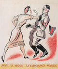 Part Time War World War 2 ii 1 Vintage Retro Advert