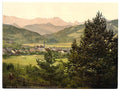 Partenkirchen Upper Bavaria Vintage A4 Photo Print