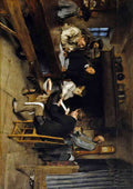 Pascal Adolphe Jean Dagnan Bouveret An Accident Walters 3749 A4 Photo Print