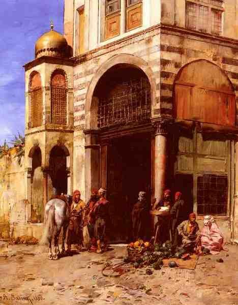 Pasini Albert The Fruitmarket A4 Photo Print