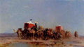 Pasini Alberto Caravan In The Desert A4 Photo Print