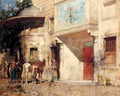 Pasini Alberto Outside The Mosque A4 Photo Print