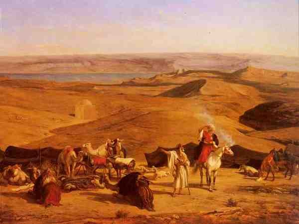 Pasini Alberto The Desert Encampment A4 Photo Print