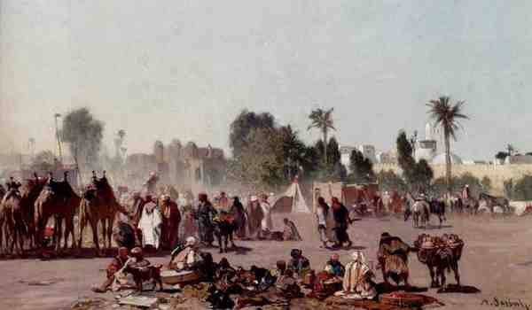 Pasini Alberto The Traders A4 Photo Print