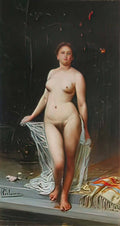 Pasquale Celommi pasquale celommi odalisca al bagno Art A4 Photo Print