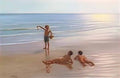 Pasquale Celommi pasquale celommi summer fun Art A4 Photo Print