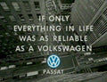 Passat Cityscape Silver 1980s Vintage Retro Advert