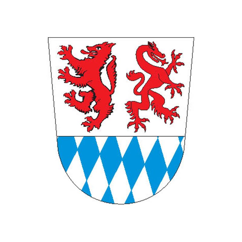 Passau Kreis Coat Of Arms N4508 A4 Photo Print