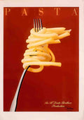 Pasta 1 Vintage Advert A4 Photo Print