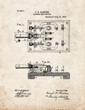 Patent Blueprint 1001 1 12 A4 Photo Print