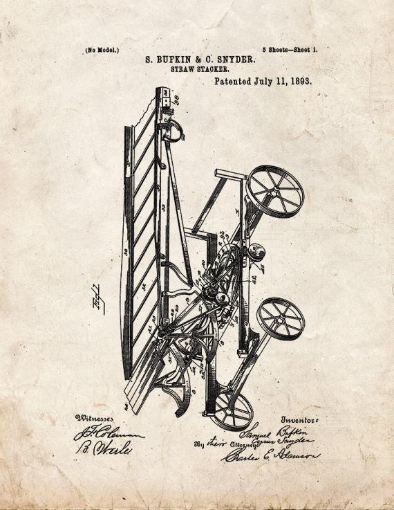 Patent Blueprint 1002 1 12 A4 Photo Print