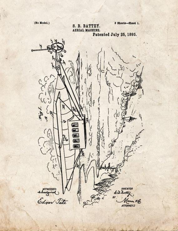 Patent Blueprint 1006 1 12 A4 Photo Print