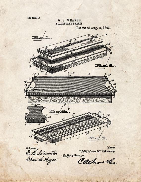 Patent Blueprint 1007 1 12 A4 Photo Print