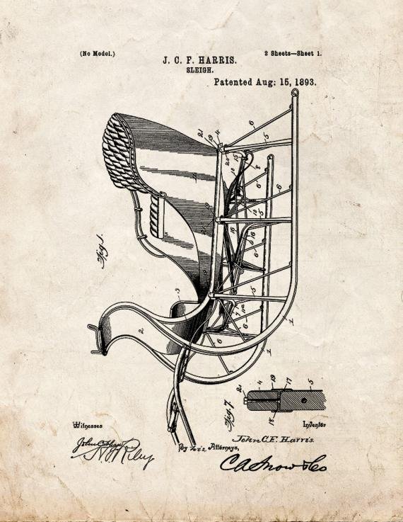 Patent Blueprint 1010 1 12 A4 Photo Print
