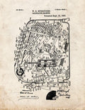 Patent Blueprint 1014 1 12 A4 Photo Print