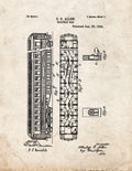 Patent Blueprint 1017 1 12 A4 Photo Print