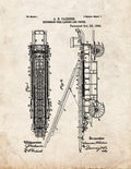 Patent Blueprint 1022 1 12 A4 Photo Print