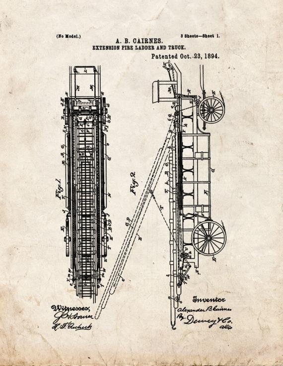 Patent Blueprint 1022 1 12 A4 Photo Print