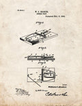 Patent Blueprint 1023 1 12 A4 Photo Print