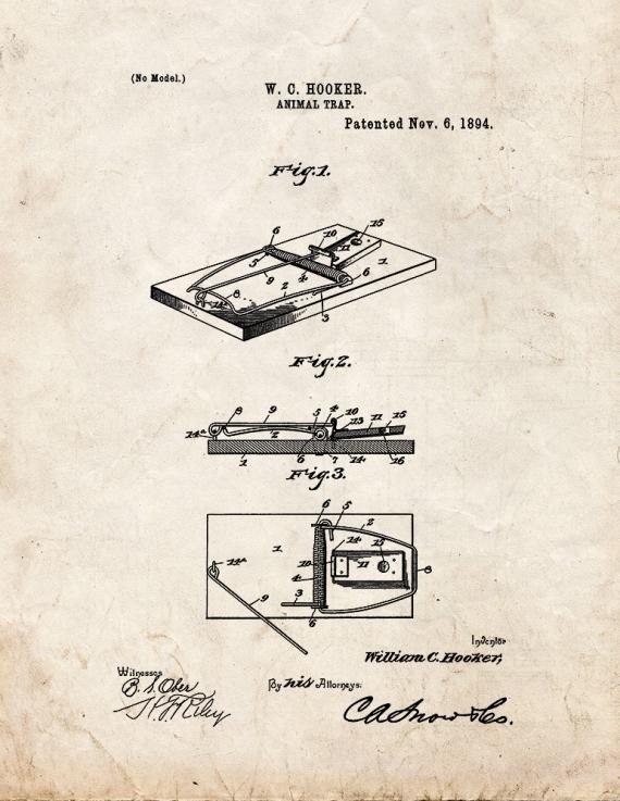 Patent Blueprint 1023 1 12 A4 Photo Print